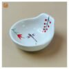 NICE HAND-PAINTED CERAMIC SAUCE PLATE - Ảnh 3
