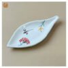 LEAF-SHAPED SAUCE PLATE IN DRAGONFLY PATTERN 4 LEAF-SHAPED SAUCE PLATE IN DRAGONFLY PATTERN - Ảnh 2