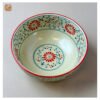 VIETNAM HAND-PAINTED CERAMIC - UDON SOUP BOWL IN RED FLOWERS - Ảnh 3