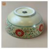 VIETNAM HAND-PAINTED CERAMIC - UDON SOUP BOWL IN RED FLOWERS - Ảnh 4