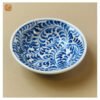 HAND-PAINTED BLUE SAUCE PLATE 6 HAND-PAINTED BLUE SAUCE PLATE - Ảnh 3