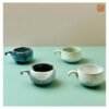 VIETNAM HANDMADE CERAMIC MODERN COFFEE CUP IN SPECIAL DESIGN 10 Ceramic cups handmade