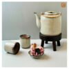 VIETNAM HANDMADE CERAMIC TEA SET IN GALAXY GLAZE 005 - Ảnh 3