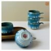 VIETNAM HANDMADE CERAMIC MODERN COFFEE CUP IN SPECIAL DESIGN 11 VIETNAM HANDMADE CERAMIC MODERN COFFEE CUP IN SPECIAL DESIGN - Ảnh 4