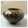 VIETNAM HANDICRAFT CERAMIC VASE IN COLORFUL GLAZE 005 - Ảnh 4