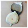 VIETNAM HANDICRAFT CERAMIC SAKE LEAF PLATE 10 Handmade Pottery Websites
