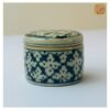 VIETNAM HAND-PAINTED CERAMIC SALTY BOX