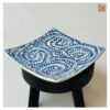 VIETNAM HAND-PAINTED CERAMIC - SQUARE PLATE IN CURVE ANGLE 6 VIETNAM HAND-PAINTED CERAMIC - SQUARE PLATE IN CURVE ANGLE - Ảnh 3