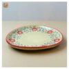 VIETNAM HAND-PAINTED CERAMIC - SLAY TRIANGLE IN RED FLOWERS 5 VIETNAM HAND-PAINTED CERAMIC - SLAY TRIANGLE IN RED FLOWERS - Ảnh 2