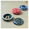 VIETNAM HANDICRAFT CARVING CERAMIC COSMETIC BOX 006 6 VIETNAM HANDICRAFT CARVING CERAMIC COSMETIC BOX 006 - Ảnh 2