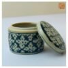 VIETNAM HAND-PAINTED CERAMIC SALTY BOX 5 VIETNAM HAND-PAINTED CERAMIC SALTY BOX - Ảnh 2