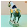 VIETNAM HANDMADE CERAMIC - GREEN HORSE DECORATION 8 VIETNAM HANDMADE CERAMIC - GREEN HORSE DECORATION - Ảnh 3