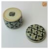 VIETNAM HAND-PAINTED CERAMIC SALTY BOX 6 VIETNAM HAND-PAINTED CERAMIC SALTY BOX - Ảnh 3