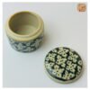 VIETNAM HAND-PAINTED CERAMIC SALTY BOX 7 VIETNAM HAND-PAINTED CERAMIC SALTY BOX - Ảnh 4