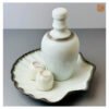 VIETNAM HANDMADE CERAMIC SAKE POT 500ml 007