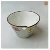 VIETNAM HAND-PAINTED CERAMIC - BOWL WITH WHOLE IN DRAGONFLY PATTERN 6 VIETNAM HAND-PAINTED CERAMIC - BOWL WITH WHOLE IN DRAGONFLY PATTERN - Ảnh 3