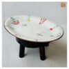VIETNAM HAND-PAINTED CERAMIC - DRAGONFLY OVAL PLATE 7 VIETNAM HAND-PAINTED CERAMIC - DRAGONFLY OVAL PLATE - Ảnh 3