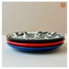 VIETNAM HANDICRAFT CARVING CERAMIC ROUND PLATE D20 9 VIETNAM HANDICRAFT CARVING CERAMIC ROUND PLATE D20 - Ảnh 4