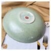 VIETNAM HANDICRAFT CERAMIC DEEP SALAD PLATE D27 16 VIETNAM HANDICRAFT CERAMIC DEEP SALAD PLATE D27 - Ảnh 7