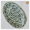 VIETNAM HAND-PAINTED CERAMIC - FISH OVAL PLATE