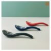 VIETNAM HANDICRAFT CARVING CERAMIC SOUP SPOON