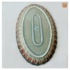 VIETNAM HANDICRAFT CERAMIC OVAL SHAPE PLATE S1 7 VIETNAM HANDICRAFT CERAMIC OVAL SHAPE PLATE S1 - Ảnh 4