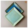 VIETNAM HANDICRAFT CERAMIC SQUARE PLATE D20 7 Workshop in Hoi An