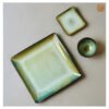 VIETNAM HANDICRAFT CERAMIC SQUARE PLATE D20 9 Handmade Pottery Websites