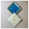 VIETNAM HANDICRAFT CERAMIC SQUARE PLATE D20 10 VIETNAM HANDICRAFT CERAMIC SQUARE PLATE D20 - Ảnh 5