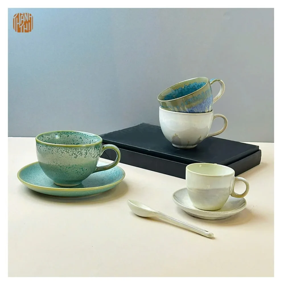 Ceramic cups handmade